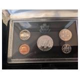 Deluxe Silver Proof Set - U.S. Mint 5-Coin Lincoln Cent, Nickel, Dime, Quarter, Half Dollar