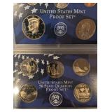 United States Mint 50 State Quarters Proof Set - 1999-2006 (7 Sets)