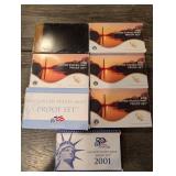 United States Mint Proof Set Collection - Lot of 7