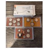 United States Mint Proof Set Collection - Lot of 7