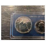 United States Special Mint Set 1966 - 5-Coin SMS Display Set