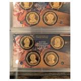 United States Mint Presidential $1 Coin Proof Set - Lot of 6