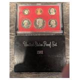 United States Proof Sets - 7-Pack Lot (1980-1982)
