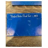United States Proof Sets 1970-1972 (Lot of 10) - Blue Mint Boxes