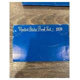 United States Proof Sets 1970-1972 (Lot of 10) - Blue Mint Boxes