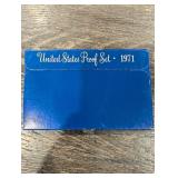 United States Proof Sets 1970-1972 (Lot of 10) - Blue Mint Boxes