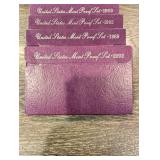 United States Mint Proof Sets - Assorted Years 1984-1993 (Lot of 10)