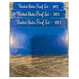 United States Proof Sets - Mixed Years (Lot Of 10)