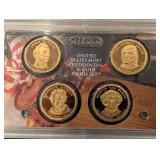 United States Mint Presidential $1 Coin Proof Set - 4 Coins (Lot of 10)