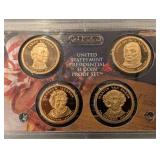 United States Mint Presidential $1 Coin Proof Set - 4 Coins (Lot of 10)