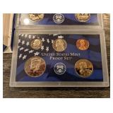 United States Mint Proof Set - 50 State Quarters (6 Sets: 1999, 2000, 2001, 2003, 2004, 2000)