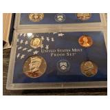 United States Mint Proof Set - 50 State Quarters (1999 & 2001) - Lot of 5