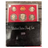 United States Proof Sets 1980(2), 1982- lot Of 3