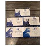 United States Mint 50 State Quarters Proof Set - 1999, 2000, 2001, 2002, 2005