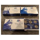 United States Mint 50 State Quarters Proof Set - 1999, 2000, 2001, 2002, 2005