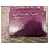 United States Mint Proof Sets - Assorted Years (1984-1992)- (Lot Of 10)