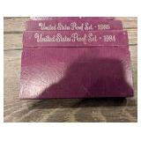 United States Mint Proof Sets - Assorted Years (1984-1992)- (Lot Of 10)