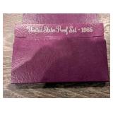 United States Mint Proof Sets - Assorted Years (1984-1992)- (Lot Of 10)