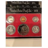 United States Proof Sets 1973-1981 Collection (Multi-Set Lot) (Lot Of 10)