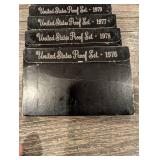 United States Proof Sets 1973-1981 Collection (Multi-Set Lot) (Lot Of 10)