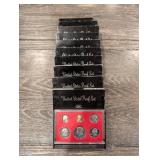 Lot Of 10 U.S Proof Sets