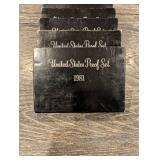 Lot Of 10 U.S Proof Sets