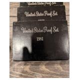 Lot Of 10 U.S Proof Sets