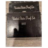Lot Of 10 U.S Proof Sets