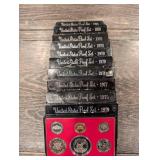 United States Proof Set - 1974-1979 Collection (10 Sets)