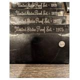 United States Proof Set - 1974-1979 Collection (10 Sets)