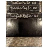 United States Proof Set - 1974-1979 Collection (10 Sets)