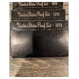 United States Proof Set - 1974-1979 Collection (10 Sets)