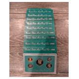 United States Mint Proof Set - (Lot Of 10 Assorted Years)