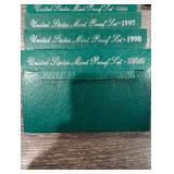 United States Mint Proof Set - (Lot Of 10 Assorted Years)