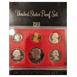 United States Proof Set Collection (1980-1983) - (Lot Of 10)