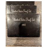 United States Proof Set Collection (1980-1983) - (Lot Of 10)