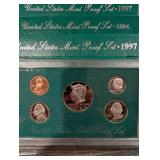 United States Mint Proof Set - Multi-Year Lot (10 Sets) 1994-1998