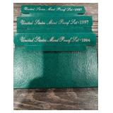 United States Mint Proof Set - Multi-Year Lot (10 Sets) 1994-1998