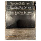 United States Proof Set Assortment (1975-1979) - (Lot Of 10)