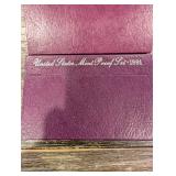 United States Mint Proof Sets Purple Card Boxes - Assorted Years (Lot Of 10)