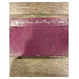 United States Mint Proof Sets Purple Card Boxes - Assorted Years (Lot Of 10)