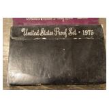 United States Proof Sets Lot - 1974, 1975, 1978, 1979, 1983, 1985 with Red Display Case