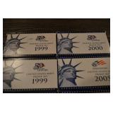 United States Mint Proof Sets - 50 State Quarters, Lot of 8 (1999-2006)
