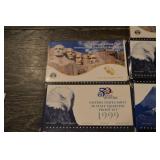 United States Mint 50 State Quarters Proof Set Collection - Assorted Years (1999-2013) (Lot Of 10)