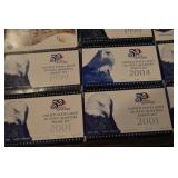 United States Mint 50 State Quarters Proof Set Collection - Assorted Years (1999-2013) (Lot Of 10)