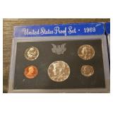 United States Proof Set 1968 & 1969 - Lot of 4 Complete Sets