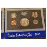 United States Proof Set 1968 & 1969 - Lot of 4 Complete Sets