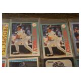 Fleer 92 Card Lot - Barry Bonds, Kenny Lofton, Nolan Ryan, Charles Barkley, Karl Malone