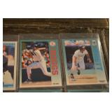 Fleer 92 Card Lot - Barry Bonds, Kenny Lofton, Nolan Ryan, Charles Barkley, Karl Malone