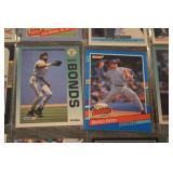 Fleer 92 Card Lot - Barry Bonds, Kenny Lofton, Nolan Ryan, Charles Barkley, Karl Malone